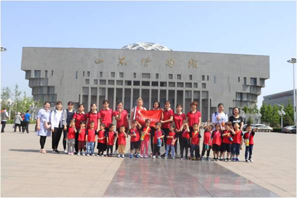 “無圍墻課堂”來啦 —中潤大風車國際幼兒園走進山東省博物館