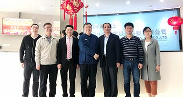 深圳計算機行業協會領導蒞臨我司參觀指導工作